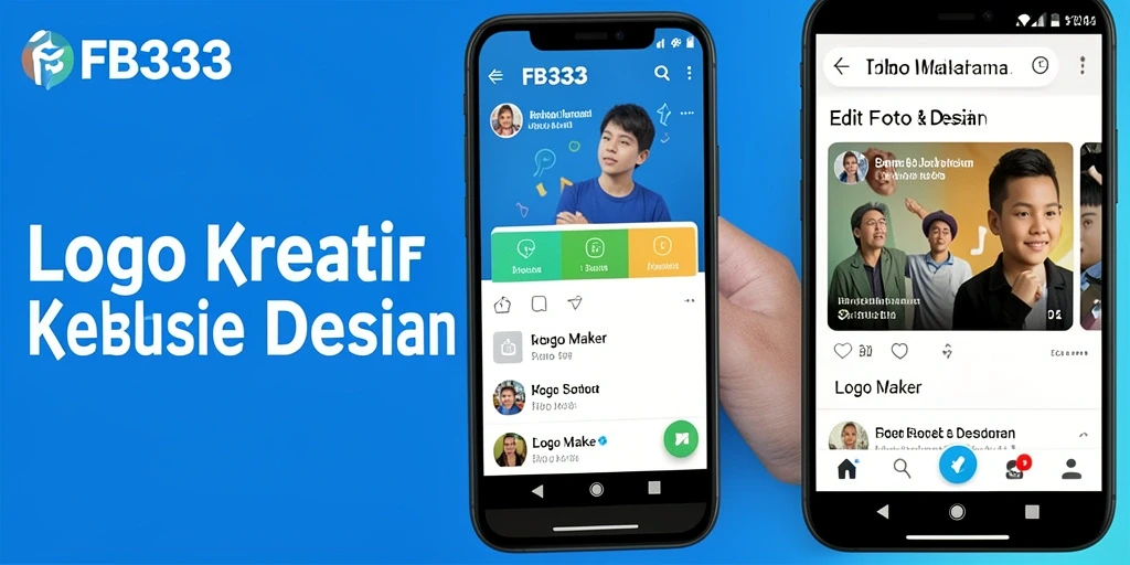 Tampilan antarmuka aplikasi FB333 yang user-friendly dan penuh fitur.