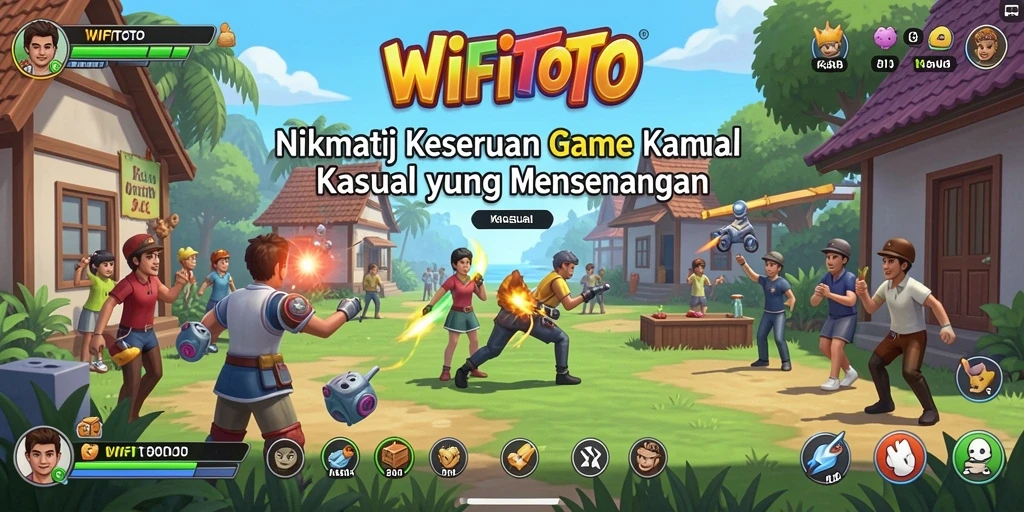 Tampilan antarmuka yang menarik dan mudah digunakan di WIFITOTO.