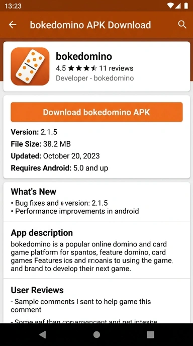 Unduh dan Instal APK bokedomino untuk Android