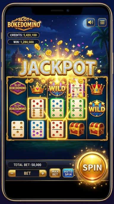 bokedomino tampilan beranda
